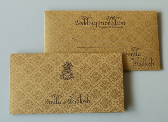 Small Wedding Card