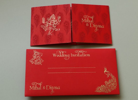 Small Wedding Card