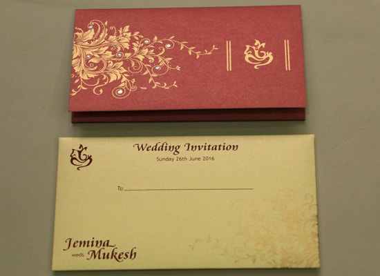 Small Wedding Card