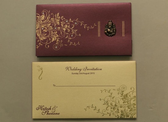 Small Wedding Card