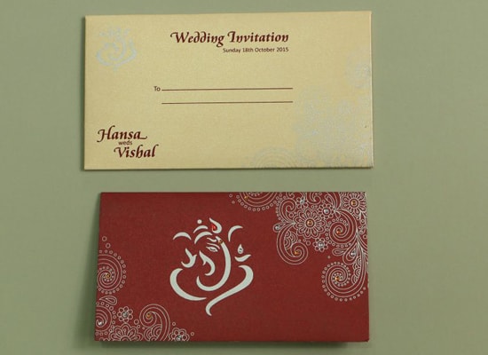 Small Wedding Card