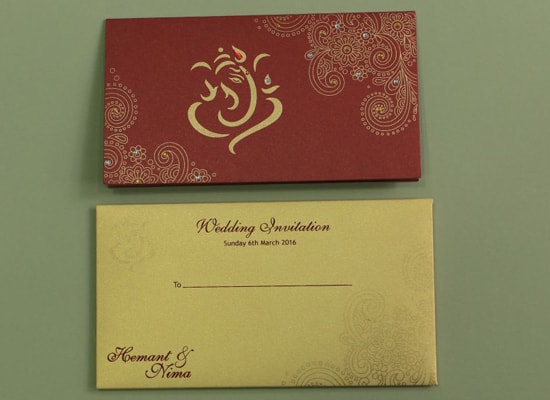 Small Wedding Card