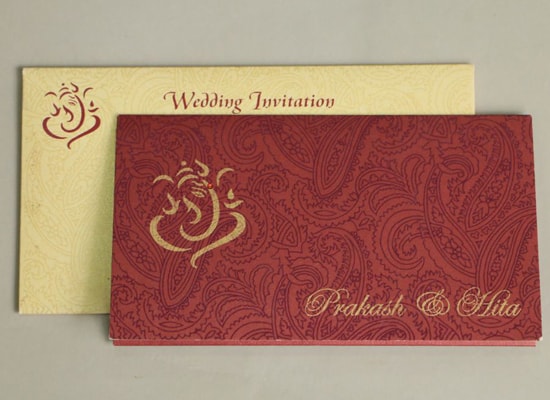 Small Wedding Card