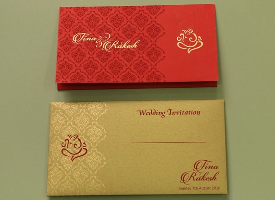 Small Wedding Card